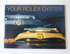 ☆レア★Ｒｏｌｅｘ　ロレックス　ＯＹＳTER　冊子 1988年 英語版★