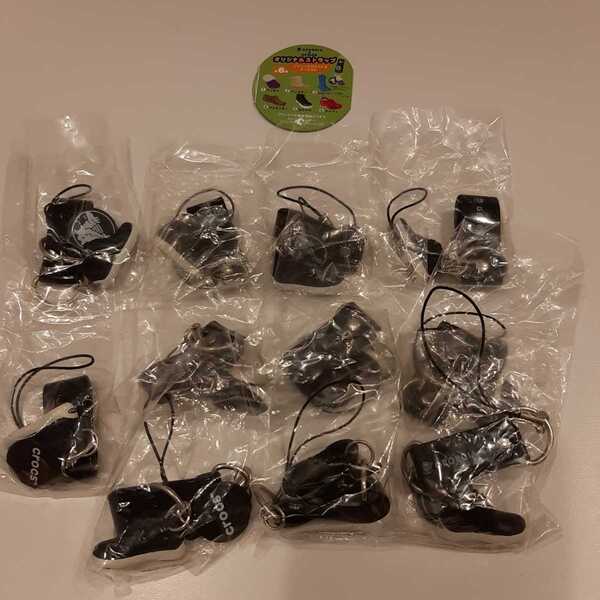 【11個セット】クロックス カラクサ ストラップ サークルK限定 ジョージア 靴 ミニチュア 非売品 ドリンクのおまけ 送料無料 匿名配送