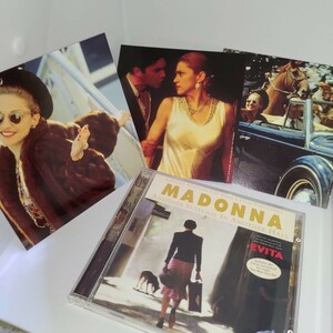 Madonna「Another Suitcase In Another Hall」マドンナ「アナザー・スーツケース」UK盤ポストカード3枚付限定盤CD WO388CDX EVITA エビータ