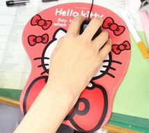 Sanrio 立体マウスパッド キティ サンリオ インテリア キャラクター パソコン PC 周辺機器 プレゼント 52694727 畑山商事 新品 未開封_画像2