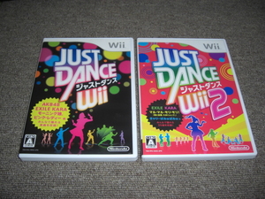 ★任天堂 Will　JUST DANCE Wii 　１＆２　２種セット★