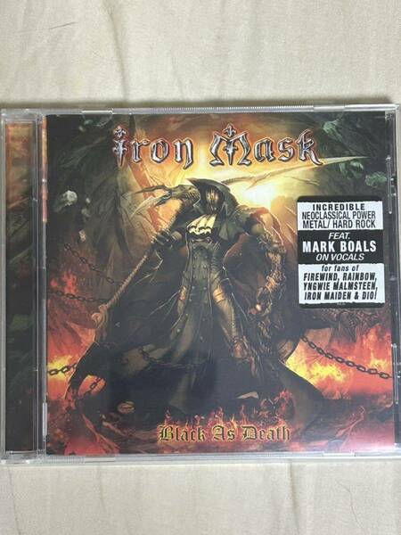 ベルギー産 Iron Mask - Black As Death 輸入盤