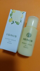 IGNIS★イグニス★サニーサワー オールウォッシュ★全身洗浄料★55ml×1本★非売品