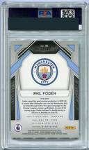 2020-21 Panini Prizm 96 Phil Foden Teal Brekaway Prizm /49 PSA 9 MINT_画像2