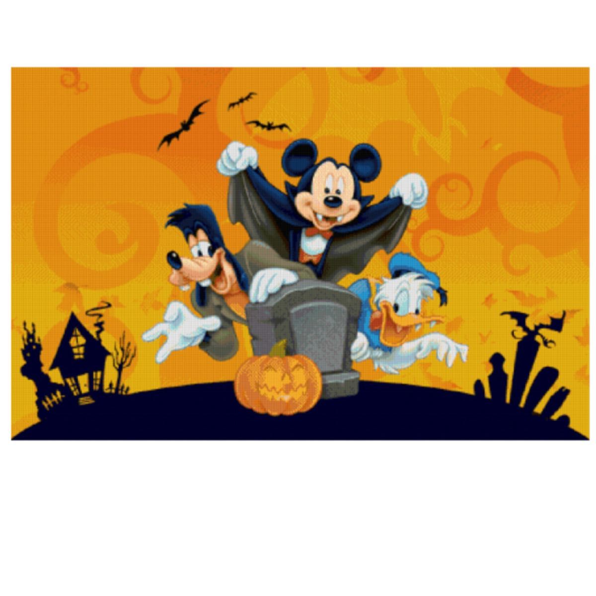 ホビーラホビーレ クロスステッチ図案《スヌーピーのハロウィン