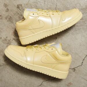 Nike Air Jordan 1 Phat Low GS ‘Lemon’ 23.5cm