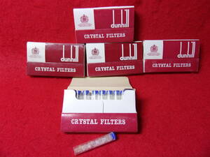 dunhill crystal filters 未使用長期保管品　まとめ売り　現状渡しジャンク品 10