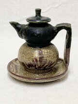 12484/古陶 茶器 急須 水差し 煎茶器 茶道具 古織部 骨董陶器 希少_画像1