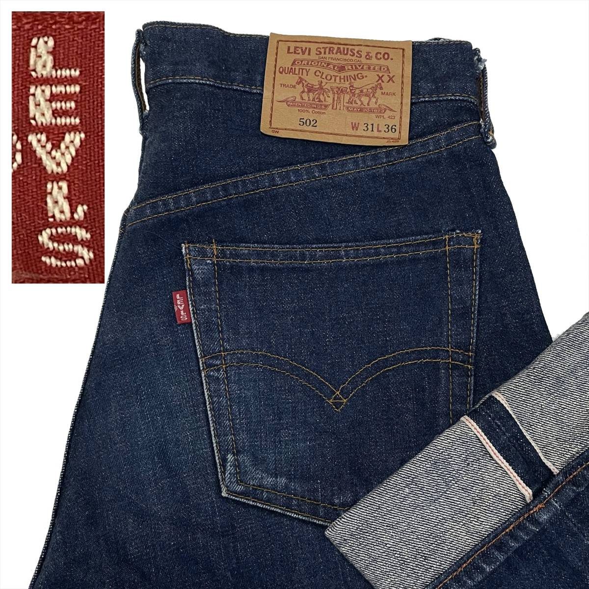 2023年最新】ヤフオク! -リーバイス 502 復刻 日本製の中古品・新品