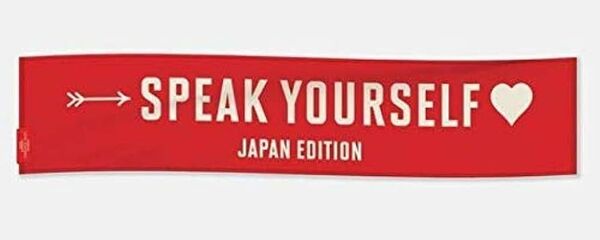 BTS タグつき未使用　2019 LOVE YOURSELF SPEAK YOURSELF 公式マフラータオル　