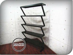 展示品/未使用品/MAGIS/マジス/高級/BUREAURAMA/ブリューラマ/Jerszy Seymour/SHELVING SYSTEM5/LB1910/black/シェルフ/624800円/yykn964m