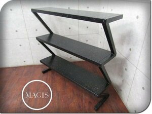 展示品/未使用品/MAGIS/マジス/高級/BUREAURAMA/ブリューラマ/Jerszy Seymour/SHELVING SYSTEM3/LB1900/black/シェルフ/435600円/yykn963m