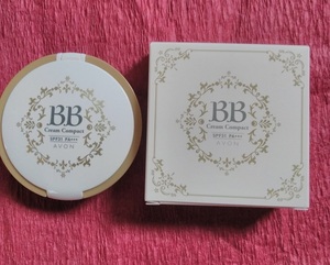 F053 medium oak ruBB cream compact a moisturizer * makeup base * fan te-*UV cut. 4 position ef M ji-& mission old Avon 