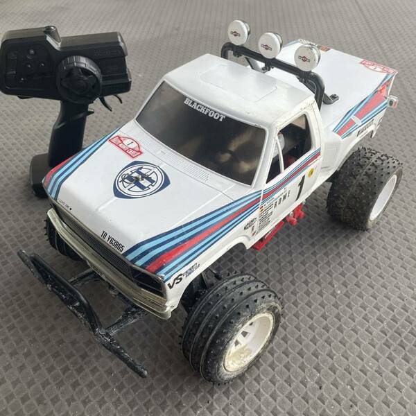 TAMIYA ブラックフット 完成 MARTINI 仕様 2WD マルティーニ BLACKFOOT バギー タミヤ 1/10RC