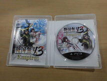 PS3　戦国無双3エンパイアーズ　コーエー　人気作　無双アクション　ＰＳ2　ＰＳ4　三国無双_画像2