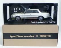 T-IG1810 1/18 トヨタ クレスタ GTツインターボ パールシルエットトーニング ignition model × TOMYTEC Toyota Cresta GX71 GT TWIN turbo_画像1