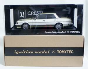 T-IG1810 1/18 トヨタ クレスタ GTツインターボ パールシルエットトーニング ignition model × TOMYTEC Toyota Cresta GX71 GT TWIN turbo