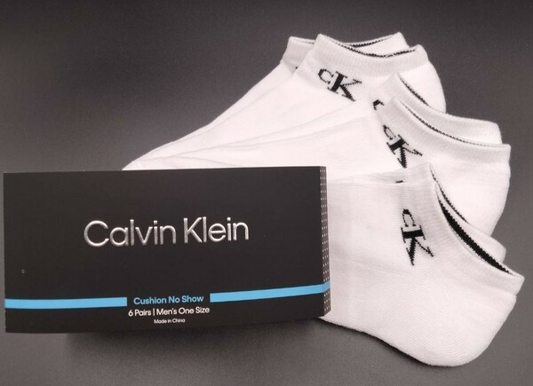 Calvin Klein(カルバンクライン) メンズソックス 3足セット くるぶしソックス CVM221NS03