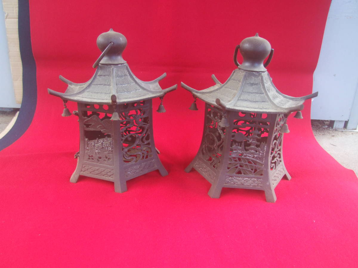 ヤフオク! -「吊り灯籠」(銅製) (金属工芸)の落札相場・落札価格