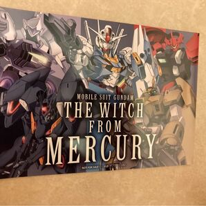 写真?the witch from Mercury MOBILE SUIT GUNDAM他 創通・サンライズ・MBS 非売品2枚