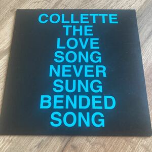 限定300枚、collette the love song never sung bended song、7インチレコード、インディロック、indie rock、second royal