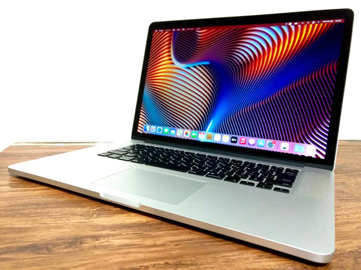 美品/Appleカスタム品】MacBook Pro Retina 15インチ2014 SSD 1TB 2.2