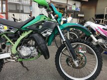 カワサキ　KDX125SR　DX125A　実働　書類付き　吹け上がり良好　2スト　フルサイズオフロード　林道　モトクロス　モタードにも_画像2