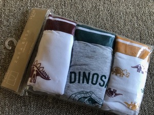 ★ Новая Zara Zara Dinosaur Pattern Trunks Set 152 ★ Белый серый