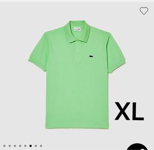 新品Lacoste ラコステ スリムフィット半袖 XL サイズ オリジナル。日本未発売 ゴルフウエアポロシャツタグアリ