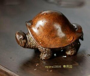 新入荷☆アンティーク 亀 銅製 長寿 茶道具 工芸品 装飾品 置物