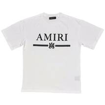 [並行輸入品] AMIRI アミリ M.A. Bar S/S T shirt MAバー 半袖 Tシャツ (ホワイト) (L)_画像1