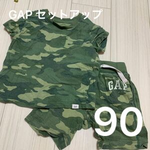 半袖Tシャツ セットアップ 明細 GAP 90 女の子 男の子 保育園 幼稚園 遊び着 赤ちゃん ベビー