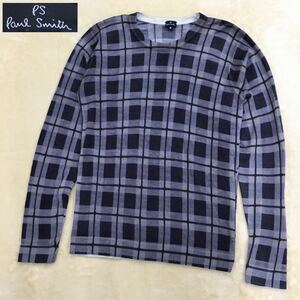 PS Paul Smithpi-es Paul Smith knitted sweater wool check men's size M
