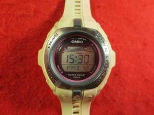 GS5K0）◎完動腕時計送料無料(定形外)★CASIO カシオ BABY-G Gショック系★BGＸ-260◎ベージュとピンクのベルトが優しい時計です♪