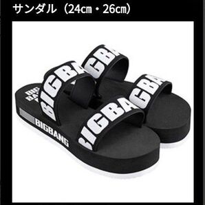 ★ BIGBANG10 THE CONCERT : 0.TO.10 IN JAPAN サンダル 黒 / 24cm ★YG公式グッズ
