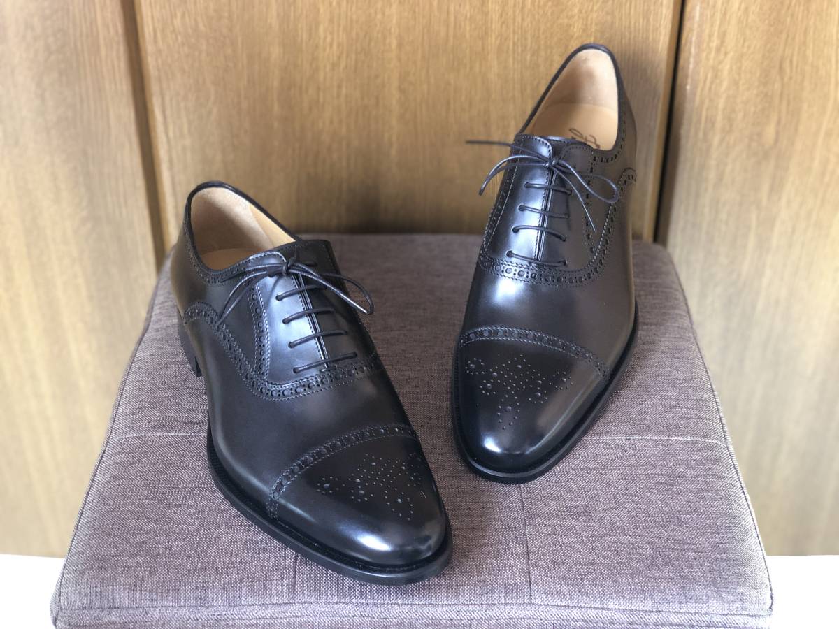 新品未使用】Grenson Walbrook 8 0 グレンソン 黒 ブラック ロンドン
