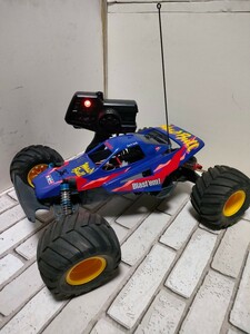  rare. slight scratch almost none! Tamiya mud bru2.4G Tamiya original me cassette front aluminium dumper, sport Tune motor ( black ) operation goods 