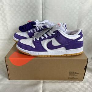 NIKE SB DUNK LOW PRO ISO COURT PURPLE GUM US10.5 28.5cm 新品未使用 DV5464-500 ナイキSB ダンクロープロ コートパープルガム オレンジ