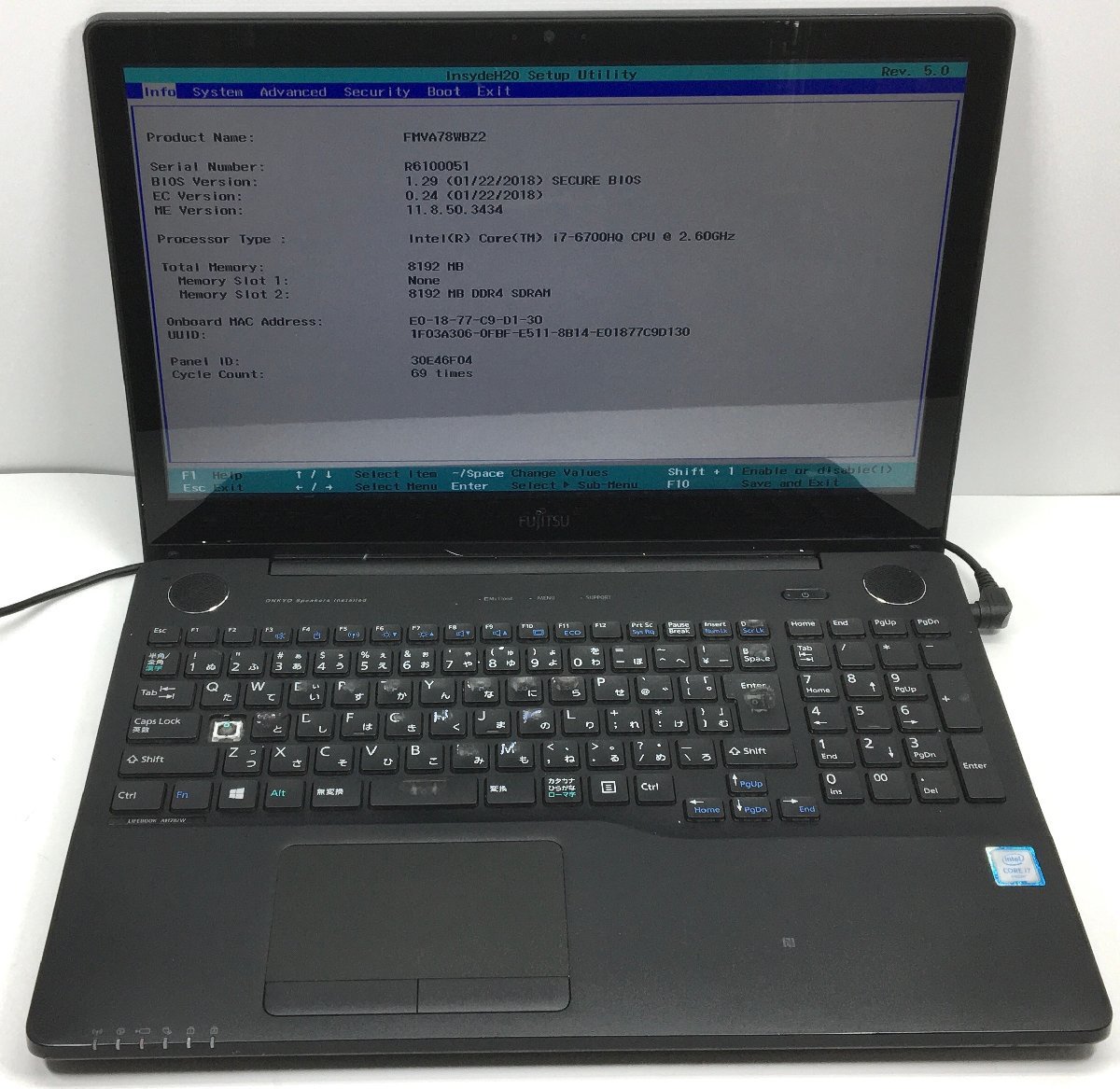 2023年最新】ヤフオク! -富士通 ah78の中古品・新品・未使用品一覧