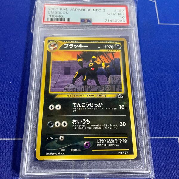 旧裏ブラッキー　プレミアムファイル　PSA10