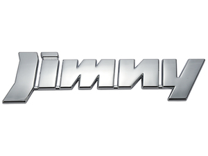 【スズキ純正】 Jimny リア エンブレム 77832-81A11-0PG ジムニー JB23 JB33 JB43 JB64 JB74 JA11 JA12 JA22 JA71 JA51 SJ40 SJ30