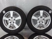 ☆山あり GGEP アテンザ☆ 5H 114.3 6JJ +50 15インチ 社外品 GRASS アルミホイール 冬用 スタッドレスタイヤ 195/65R15 KENDA KR36 4本_画像3