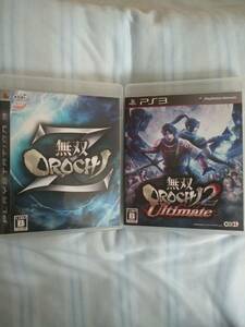 PS3　無双OROCHI Z　＆　無双OROCHI2 Ultimate　2本セット