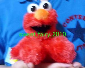  Sesame Street * pretty Elmo soft toy /.... soft soft toy / pretty / outside fixed form postage 300 jpy!