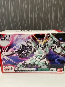 HGUC　ユニコーンガンダム（デストロイモード）バージョン　ジーエフティー　GUNDAMFRONT　TOKYO　UNICORN GUNDAM01　Ver.GFT