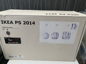 IKEA　PS　2014　ペンダントランプ　新品　ホワイト　ライト　球体　おしゃれ　インテリア　簡単　DIY　北欧雑貨