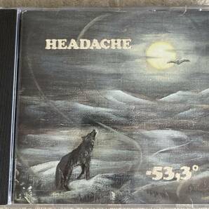 HEADACHE/－53,3° CD スウェーデン盤の画像1