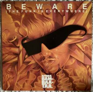 BEWARE(THE FUNK IS EYERYWHERE)AFRIKA BAM-BAA-TAA. 米盤オリジナル