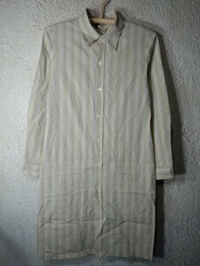 to6671　A.P.C.　アーペーセー　フランス製　長袖　ストライプ　デザイン　シャツ　ワンピース　人気　送料格安