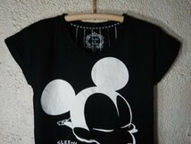 to6710　DISNEY　ディズニー　レディース　SLEEPY TIME MICKEY　スリープ　ミッキー　マウス　半袖　tシャツ　人気　送料格安_画像2